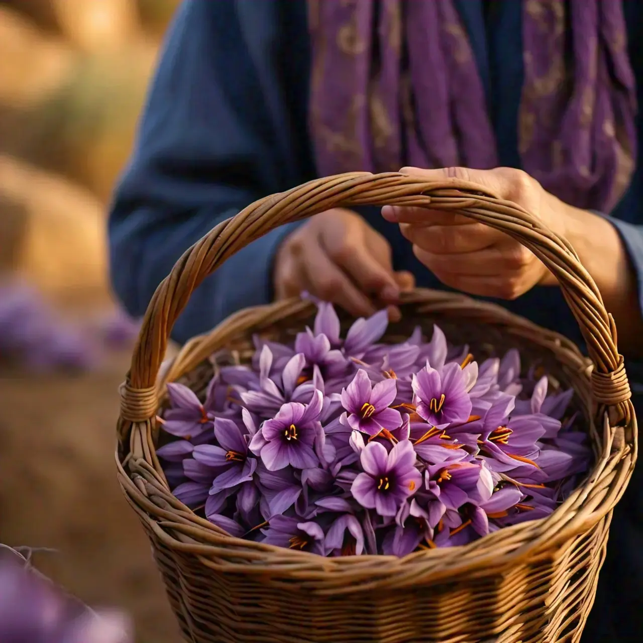 saffron-harvest